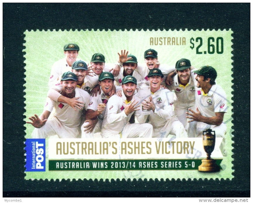 AUSTRALIA  -  2014  Ashes Victory  $2.60  International Post  Used As Scan - Usati