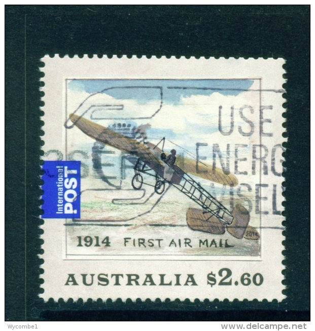 AUSTRALIA  -  2014  First Airm Mail  $2.60  International Post  Used As Scan - Usati