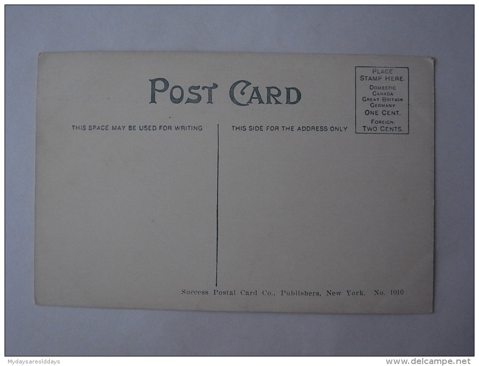 1 POSTCARD POSTAL PC CPA - UNITED STATES USA !!! RARE !!! NEW YORK CITY (2 SCANS) - Transportmiddelen