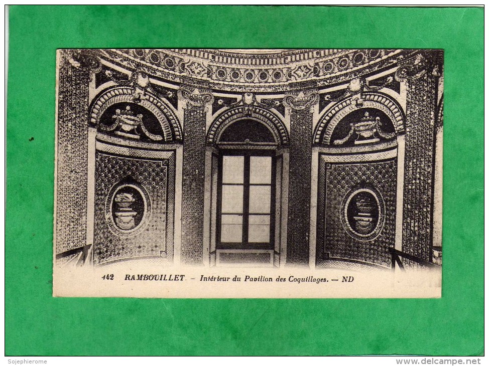 Rambouillet Intérieur Du Pavillon Des Coquillages - Rambouillet (Château)