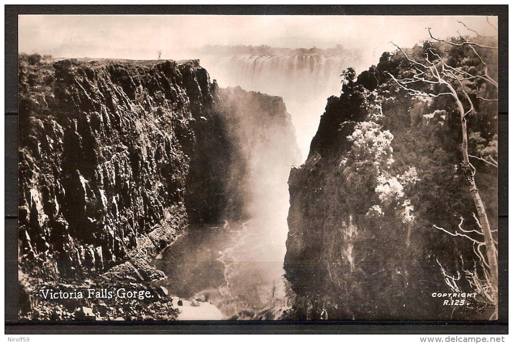 Zambia/Zimbabwe - Victoria Falls,Gorge - Zambie