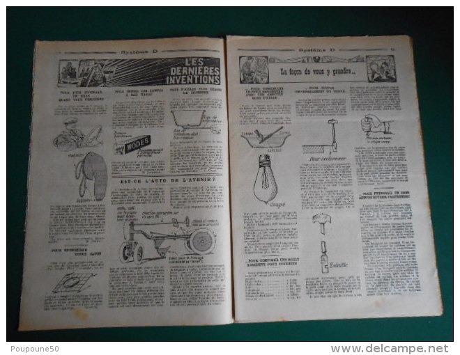 1925 SYSTEME D Le Journal Du Débrouillard N: 48  Quelques Principes Pour Faire Soi-même Une Couveuse  Imp. Sceaux - Autres & Non Classés