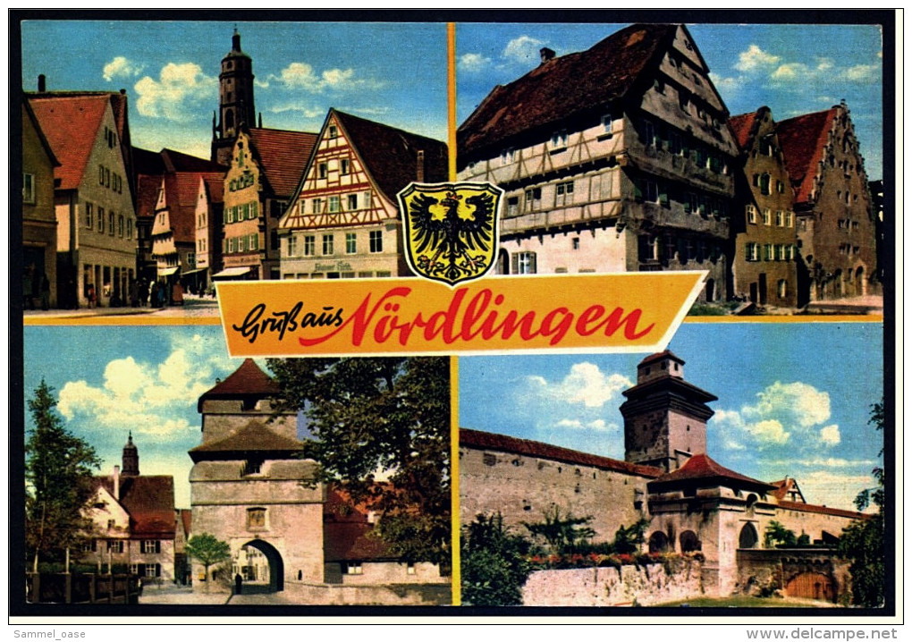 Nördlingen  -  Mehrbild-Ansichtskarte Ca. 1967    (5072) - Noerdlingen