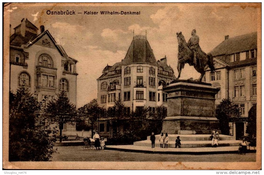 OSNABRUCK..KAISER WILHELM DANKMAL....CPA - Osnabrueck