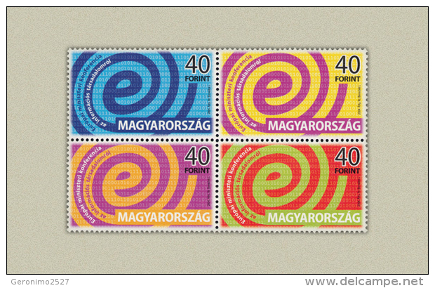 HUNGARY 2004 EVENTS The International Conference Of INFORMATION SOCIETY - Fine Set MNH - Unused Stamps