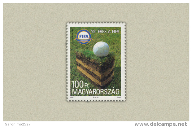 HUNGARY 2004 EVENTS 100 Years Of FIFA - Fine Set MNH - Unused Stamps