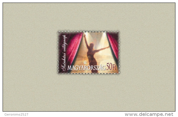 HUNGARY 2005 EVENTS World Day Of The THEATRE - Fine Set MNH - Unused Stamps