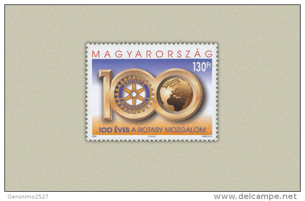 HUNGARY 2005 EVENTS 100 Years Of ROTARY INTERNATIONAL - Fine Set MNH - Unused Stamps