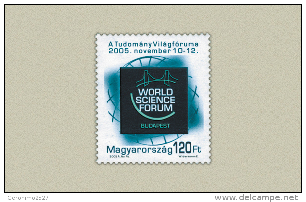 HUNGARY 2005 EVENTS The World SCIENCE FORUM - Fine Set MNH - Unused Stamps