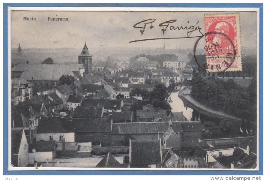 BELGIQUE -- MENIN --  Panorama - Menen