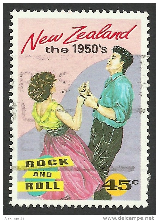 New Zealand, 45 C. 1994, Sc # 1199, Mi # 1334, Used. - Used Stamps