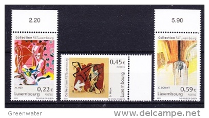 Luxemburg 2002 Collection D'Art 3v ** Mnh (25076) @ Face - Neufs