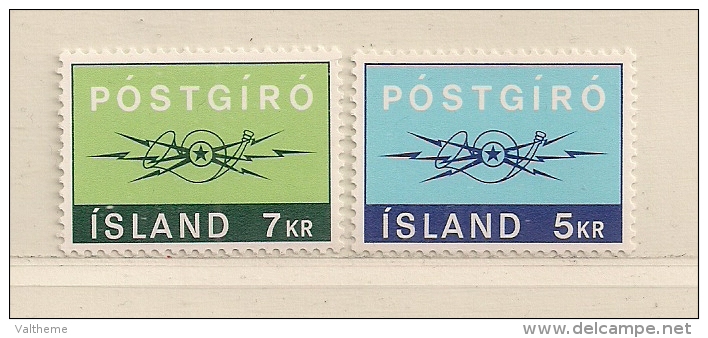 ISLANDE  ( EUIS - 145 )  1971  N° YVERT ET TELLIER     N° 406/407     N** - Unused Stamps