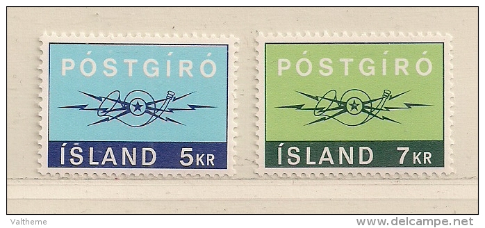ISLANDE  ( EUIS - 146 )  1971  N° YVERT ET TELLIER     N° 406/407     N** - Unused Stamps