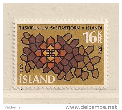 ISLANDE  ( EUIS - 148 )  1972  N° YVERT ET TELLIER     N° 416     N** - Unused Stamps