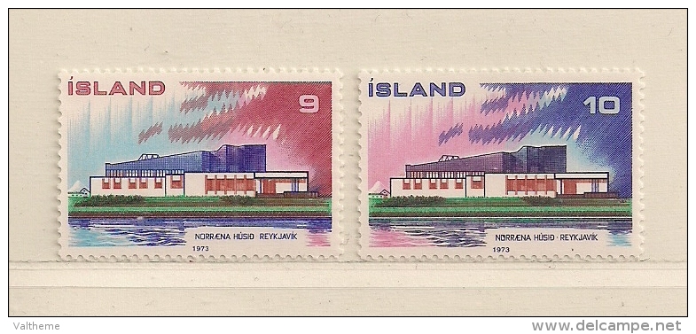 ISLANDE  ( EUIS - 151 )  1973  N° YVERT ET TELLIER     N° 431/432     N** - Unused Stamps