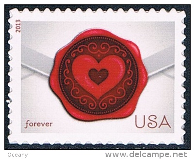 Etats-Unis - Timbre De Message "Love" 4570 ** - Nuevos