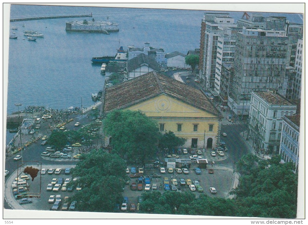 Cpsm  Bresil   Salvador  Square - Salvador De Bahia