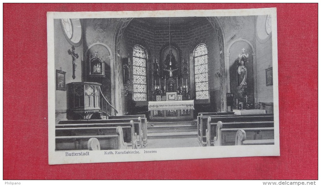 > Germany > Hesse> Buerstadt Church Interior Ref  1973 - Buerstadt