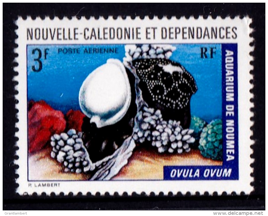 New Caledonia 1973 Marine Fauna From Noumea Aquarium 3f MNH  SG 521 - Nuevos