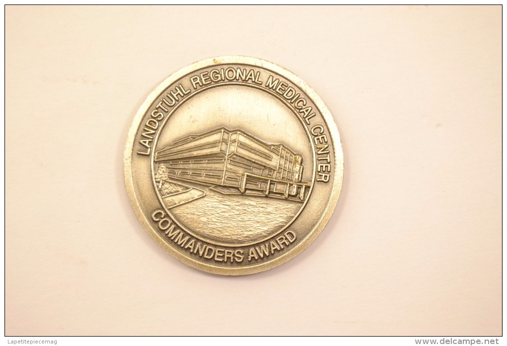 Médaille Américaine Landstuhl Regional Medical Center Commanders Award, Guerre Iraq  Afghanistan  Selfless Service USA - USA