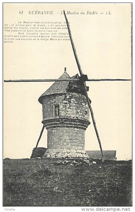 Réf : D-15-5040  : GUERANDE MOULIN A VENT - Guérande