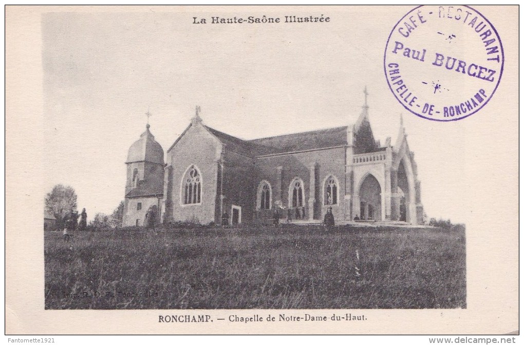 RONCHAMP  CHAPELLE DE NOTRE DAME DU HAUT (DIL10) - Autres & Non Classés