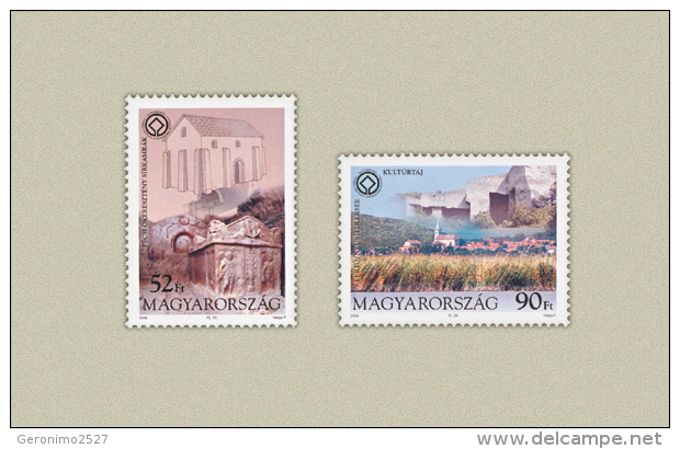 HUNGARY 2006 NATURE Views. World Heritage UNESCO - Fine Set MNH - Neufs