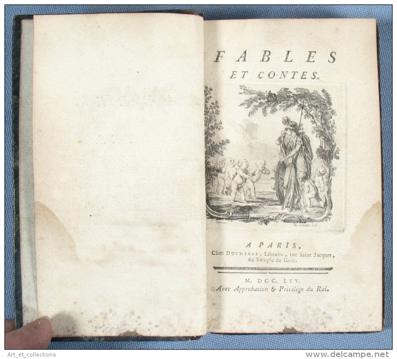 Fables & Contes / M. De Rivery / Duchesne 1754 - 1701-1800