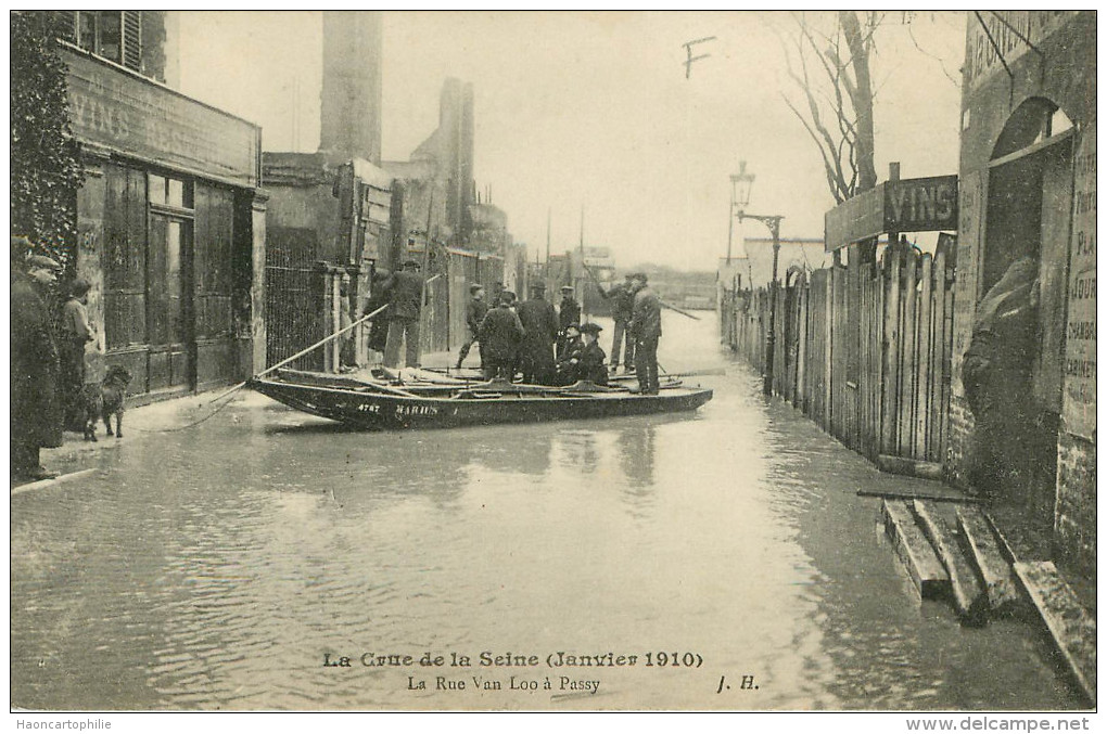 Inondations De Paris : Lot De 10 Cartes - 5 - 99 Cartes