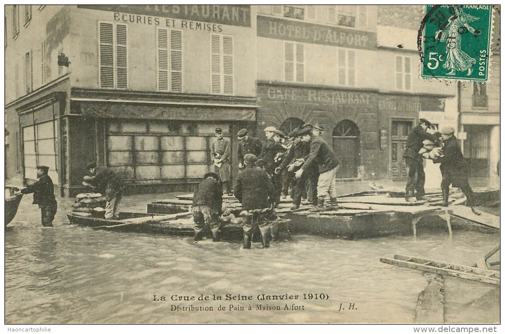 Inondations De Paris : Lot De 10 Cartes - 5 - 99 Cartes