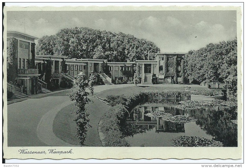 Wassenaar,wavopark Gelopen Kaart 1938 - Andere & Zonder Classificatie