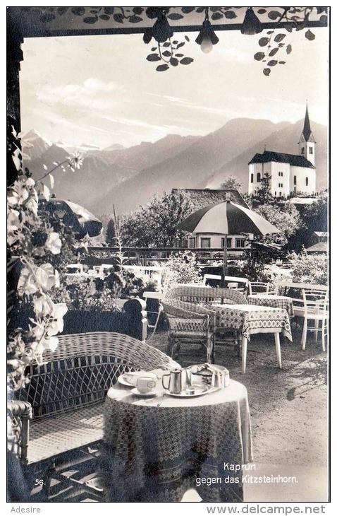 KAPRUN Gegen Das Kitzsteinhorn - Fotokarte Gel.1948? - Kaprun