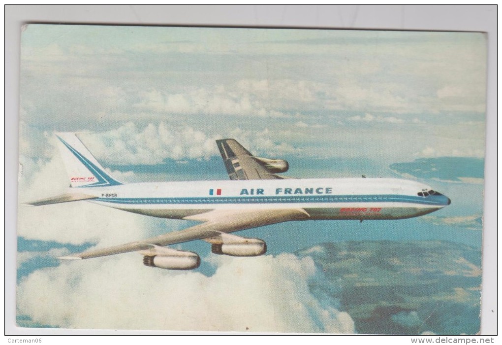 Aviation - Boeing 707 Intercontinental - Air France - 1946-....: Moderne