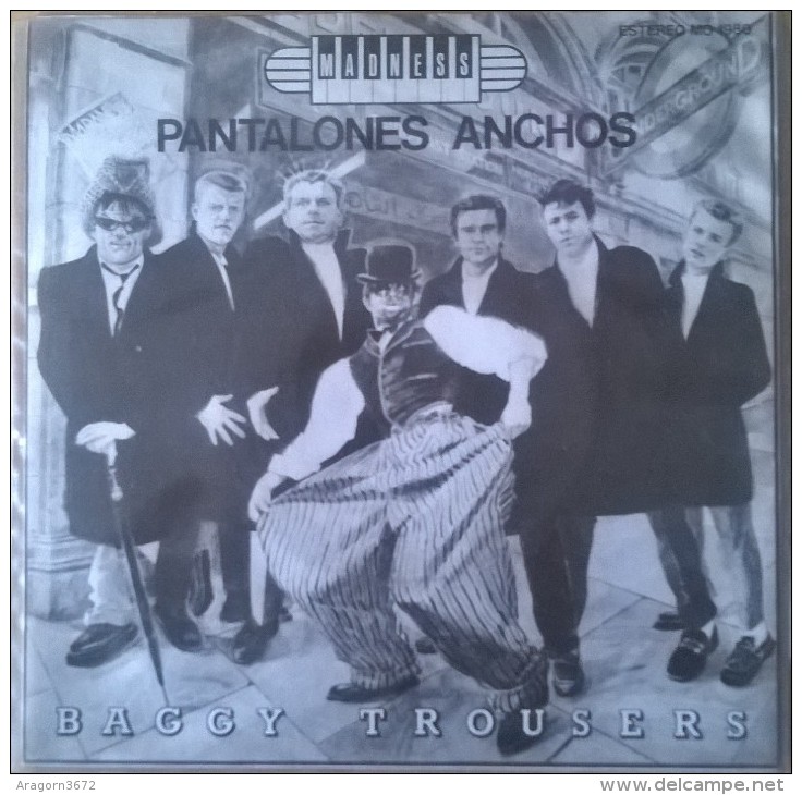 MADNESS - Pantalones Anchos Version Espagnol De Baggy Trousers Très Rare - SKA - Reggae