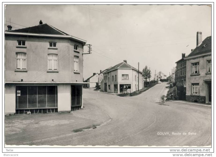 GOUVY ROUTE  De BEHO - Gouvy