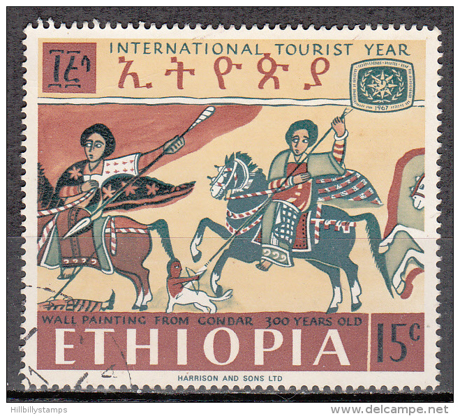 Ethiopia    Scott No.   488      Used     Year  1967 - Etiopia