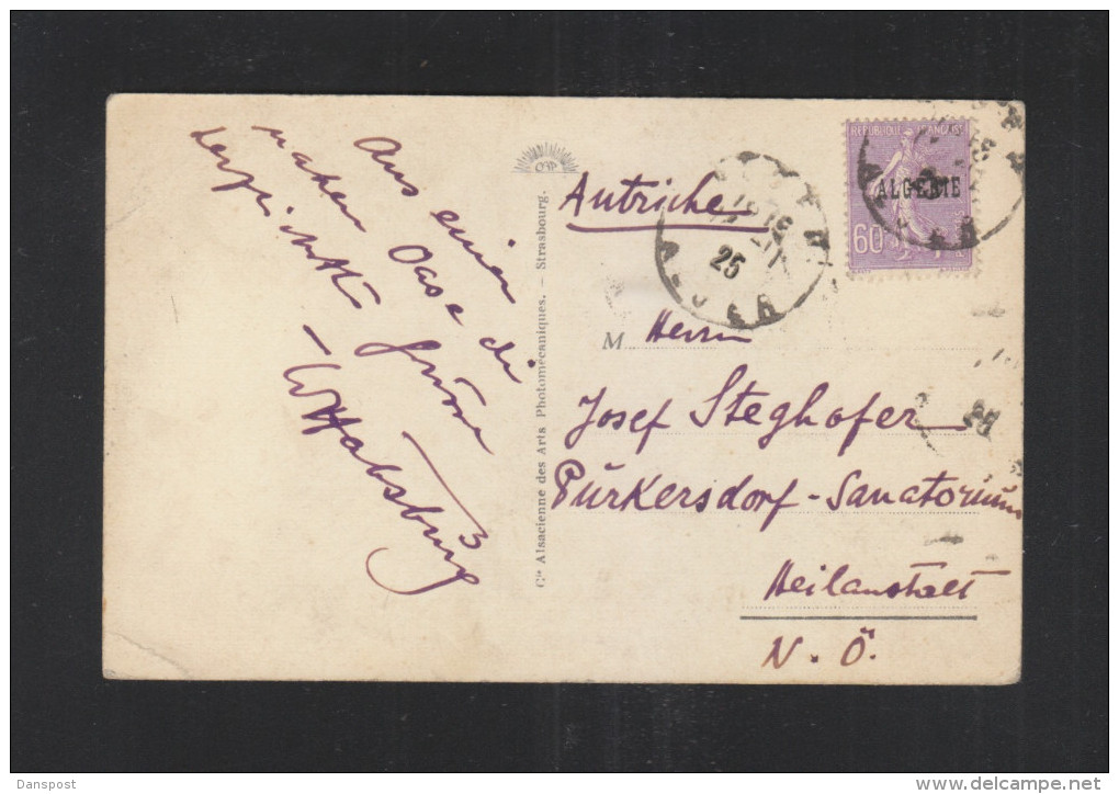 Carte Postale Algerie La Seguia 1925 - Briefe U. Dokumente