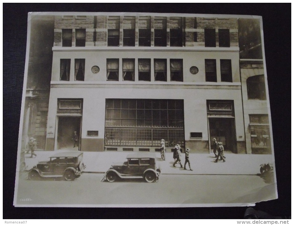 NEW YORK (U.S.A.) - GONZ ART (Gonzart) - ATLANTIC TRUST COMPANY - Vers 1920 - Vintage Cars - Authentic Picture - TOP ! - Places