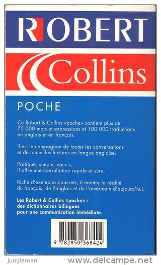 Dictionnaire De Poche Robert & Collins - Français Anglais - 2002 - Dictionaries