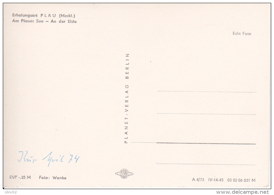 AK Plau - Mecklenburg - Mehrbildkarte - 1974 (18246) - Plau
