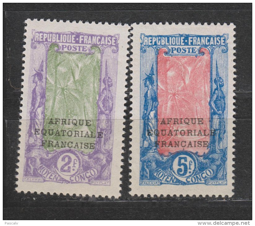 Yvert 87 / 88 * Neuf Avec Charnière - Unused Stamps
