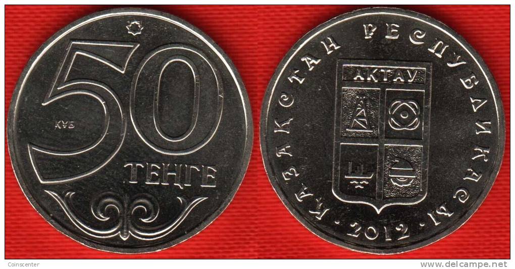 Kazakhstan 50 Tenge 2012 "Aktau" UNC - Kazakhstan