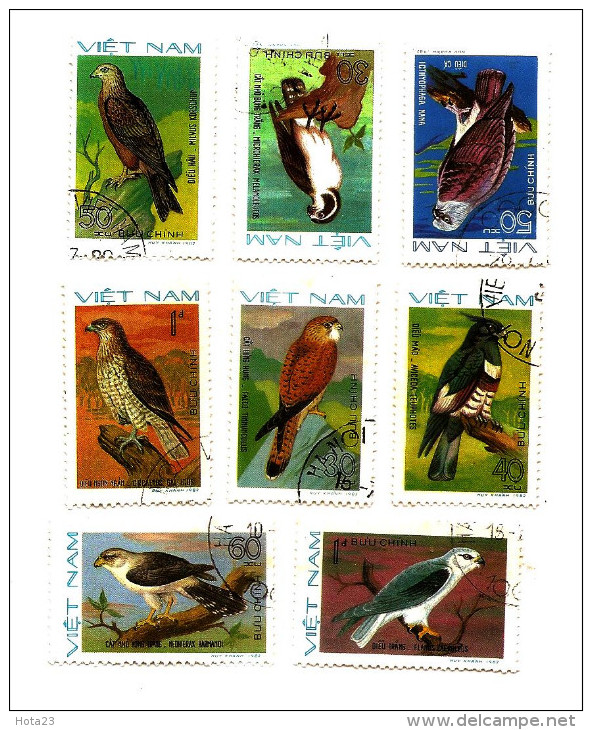 Vietnam Viet Nam  Perf Stamps 1982 : Birds Of Prey / Bird  Used - Vietnam