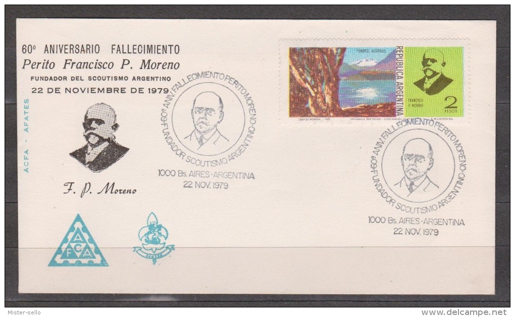 ARGENTINA.  BOY SCOUT. FDC. - Cartas & Documentos