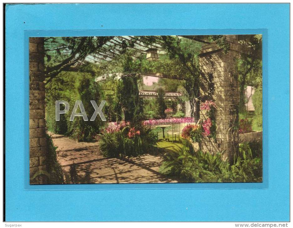 SANTA BARBARA - El Encanto Hotel And Garden Bungalows - CALIFORNIA - USA - UNITED STATES - Albertype Hand Colored - Santa Barbara