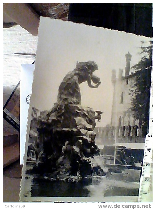 FOTO THIENE / VICENZA - FONTANA MONUMENTALE 11,5X8,5 1940 EY4712 - Luoghi