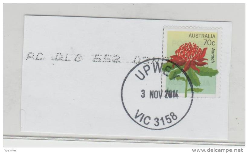 Australien010 / Blume, (Waratah)  2014 O - Used Stamps