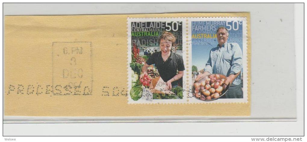 Australien015 / Farmerprodukte O - Used Stamps