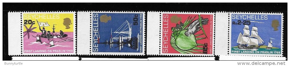 Seychelles 1968 First Landing Of Praslin Island MNH - Seychelles (...-1976)